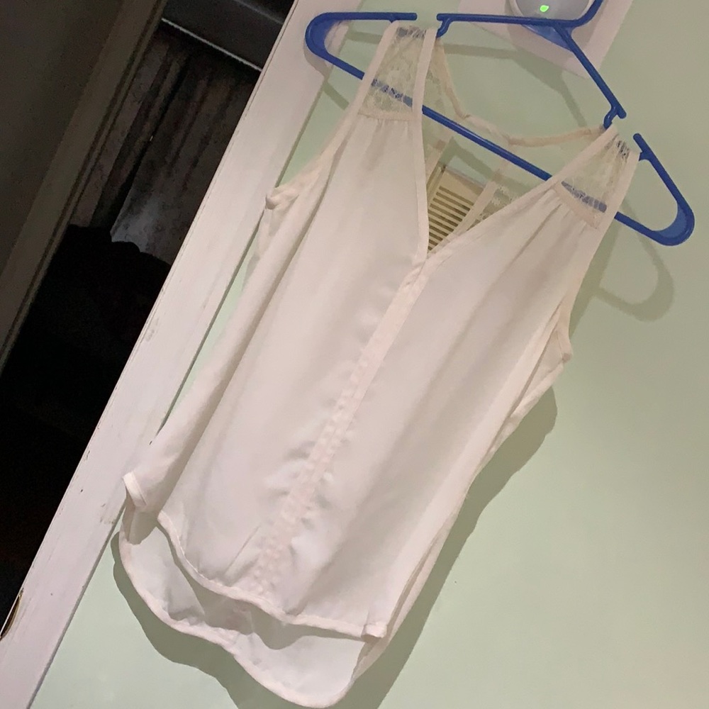 White tank top